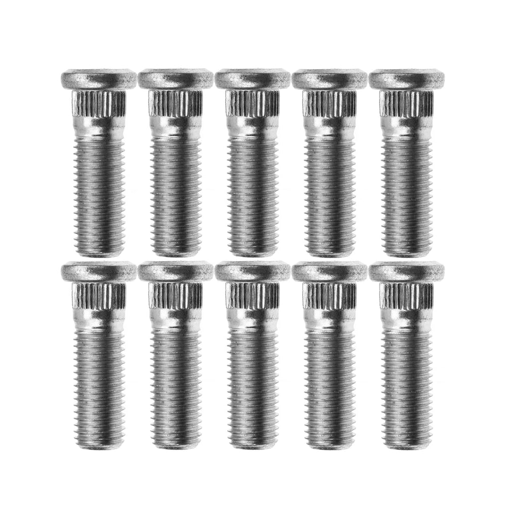 Mysttoo front view of 10PCS studs showing neat pack and model labeling for easy identification
