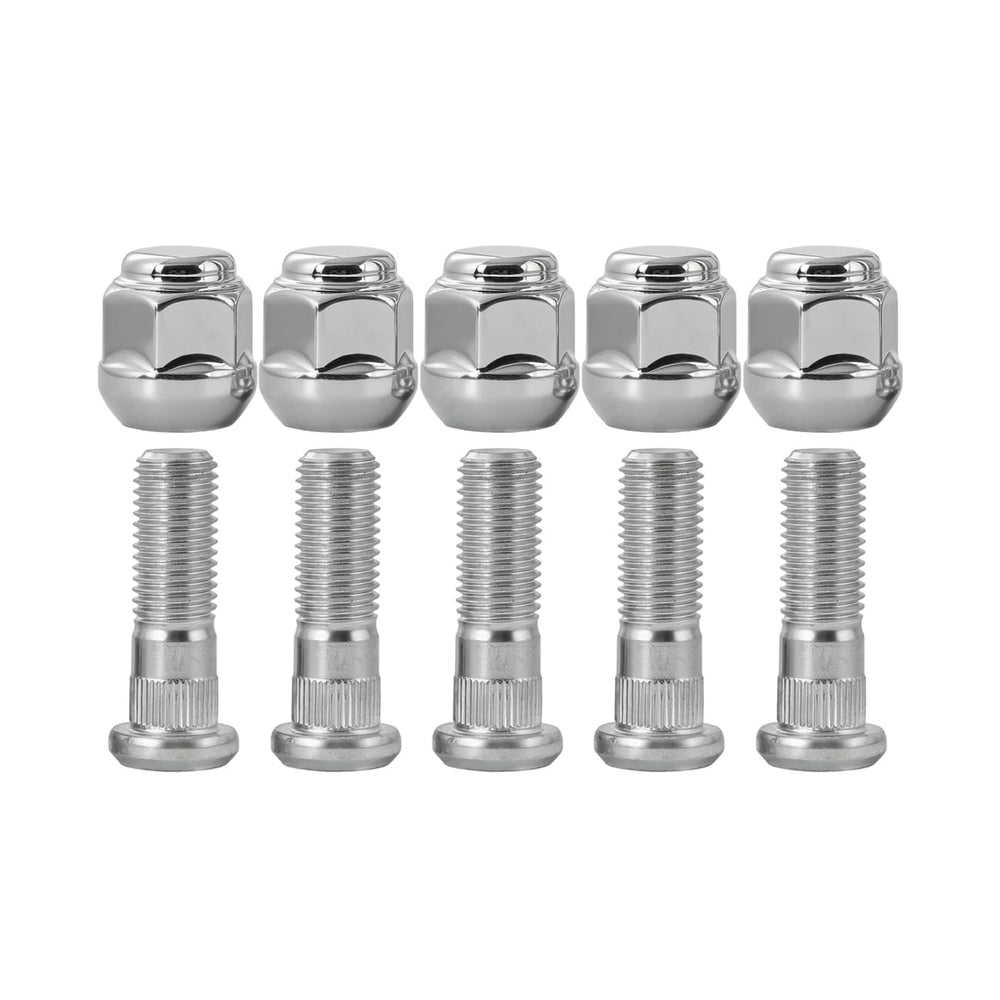 Mysttoo front packaging showing full 10-piece lug stud nut set and secure box