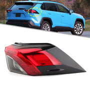 MZORANGE right tail light front view showing clean fit and improved visibility