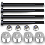 MZS front assembly showing drop bracket and reduced driveshaft angle benefit