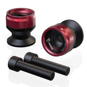 MZS front profile of spool showing shape and anodized finish for easy stand engagement