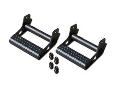 n-FAB RealTruck detachable steps front view showing fit and finish benefits