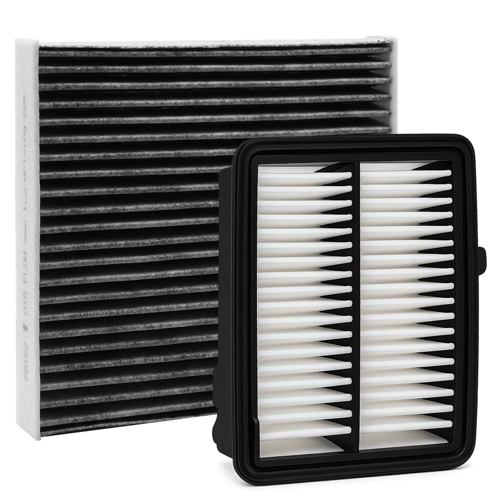 N2ZQ8D front packaging showing both engine and cabin filters, clear fit information