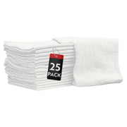Nabob Wipers front pack showing 25-count and white towels benefit clear bulk supply