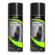 NADAMOO two black spray paint cans showing package and label benefits
