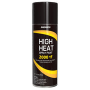 NADAMOO matte black spray can front view showing product label and finish benefit