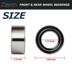 Nakuuly bearing being pressed into hub demonstrating proper installation and reliability