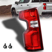 Nakuuly left tail light front view showing clean OEM fit and improved visibility