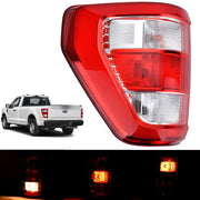 Nakuuly left tail light front view showing clean fit and visible lenses
