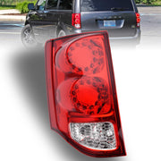 Nakuuly left tail light front view showing fitment and improved visibility