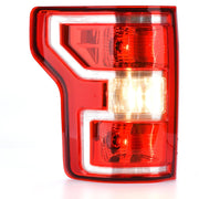 Nakuuly left tail light front view showing clear lens and fitment benefit