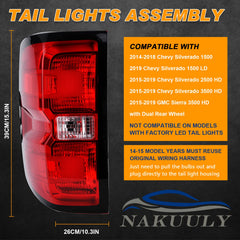 Nakuuly tail light lens close-up highlighting clarity and weather-resistant protection
