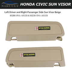 Nakuuly visor close-up texture matching Honda interior fabric