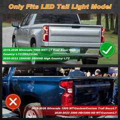 Nakuuly tail light backside with harness connector for quick plug-and-play