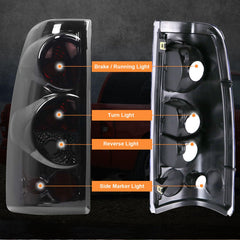 Nakuuly tail light close-up lens texture showing clear optics and protection