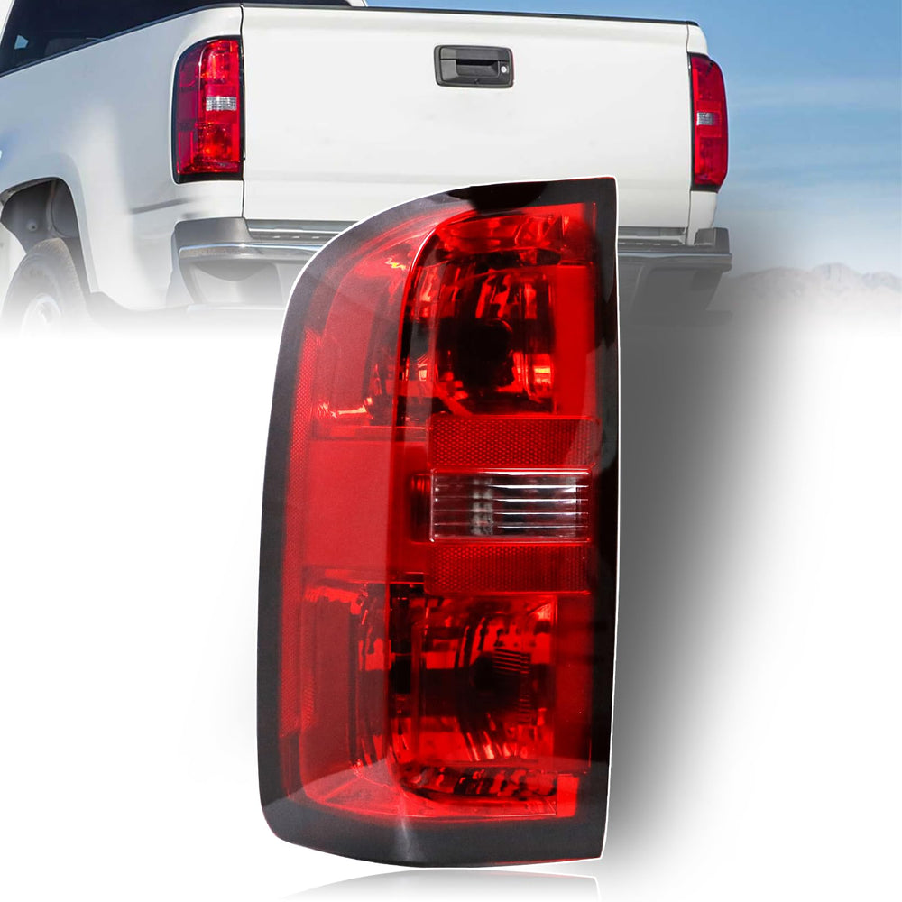 Nakuuly front view of left tail light showing fit and finish
