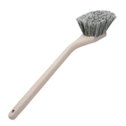 Nanoskin angled brush front view showing full 20-inch reach and balanced grip