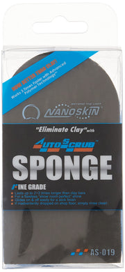 Nanoskin AutoScrub AS-019 front packaging showing product and brand for durable contamination removal