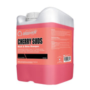 Nanoskin CHERRY SUDS front jug showing product and capacity benefits