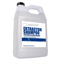 Nanoskin extractor shampoo front label showing product and concentration benefits