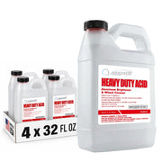 Nanoskin front label on one-gallon container showing professional formula benefits