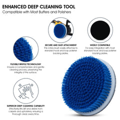 Close-up of Nanoskin nylon bristles, detail that boosts agitation without damage