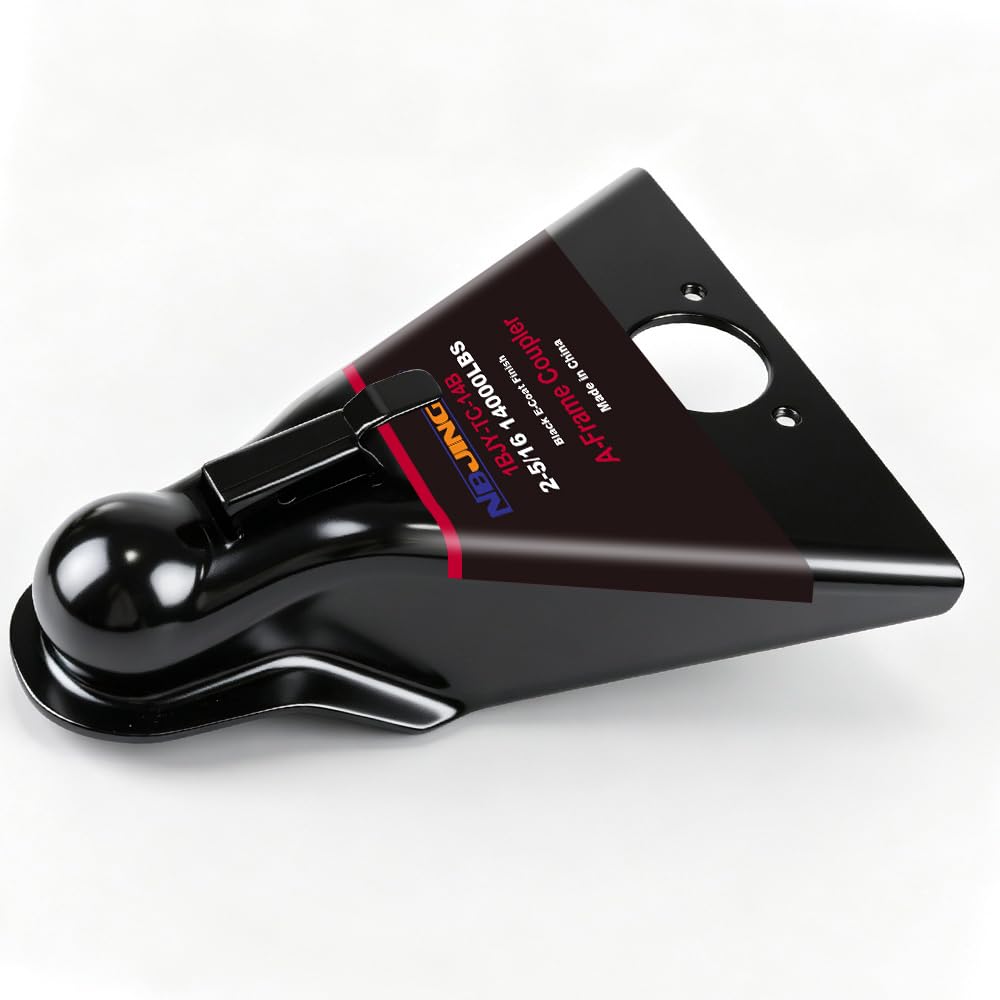 NBJINGYI front view coupler showing robust body and reliable hitching benefit