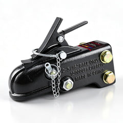 NBJINGYI front view coupler showing robust cast-steel body and secure fit