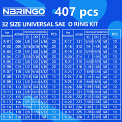 NBRINGO nitrile O-ring close-up texture showing durable material
