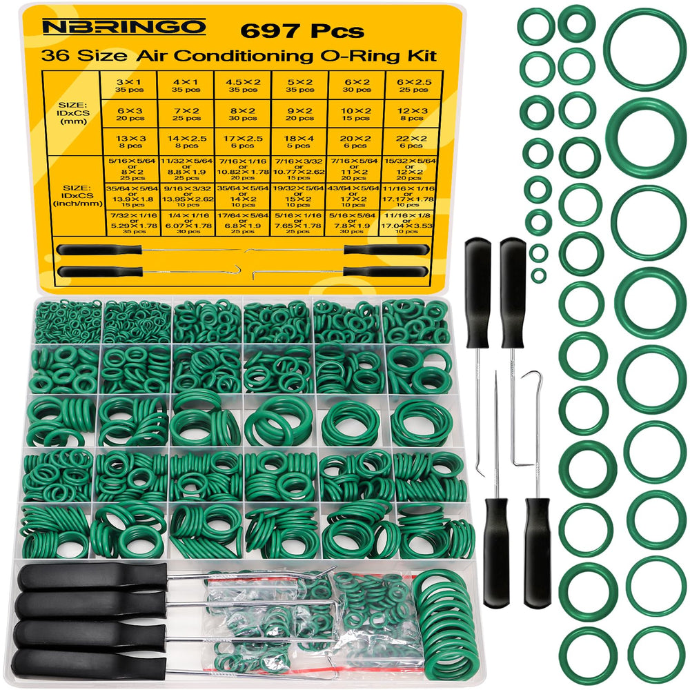 NBRINGO front packaging showing kit contents for quick identification and convenience