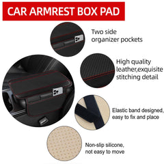 NBTEPEM armrest cover fitted on center console protecting surface
