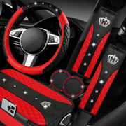 NBTEPEM front packaging view showing full six-piece red bling set and appeal