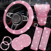 NBTEPEM front packaging of pink bling set showing complete contents and value