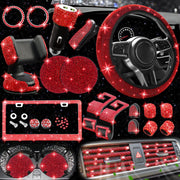 NBTEPEM full set arranged showing coordinated red sparkle and instant style