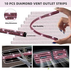 NBTEPEM seat belt cushions detail highlighting soft padding and stylish sparkle