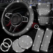 NBTEPEM steering wheel front view showing sparkle and improved grip