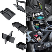 Neepiar front view of center console installed for quick access and neat storage
