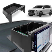 Neepiar front view of dashboard organizer showing tidy storage and easy access