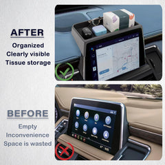 Neepiar installed behind screen demonstrating secure placement and neat look