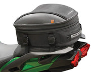 Nelson-Rigg front view showing compact commuter storage and easy access