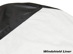 Nelson-Rigg soft windshield liner close-up protecting painted surfaces