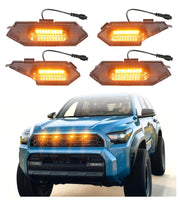 NEOXIST front grille installed on 4Runner showing amber LEDs for improved visibility