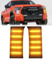 NEOXIST front view installed on Tundra showing improved road visibility