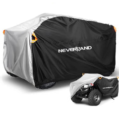 NEVERLAND front view of cover on quad showing full protection benefit