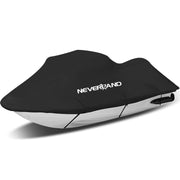 NEVERLAND front view cover fitted on jet ski protects hull from weather