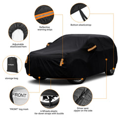 NEVERLAND driver-door zipper open for easy access and convenience