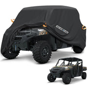 NEVERLAND cover front view protecting UTV, showing full fit and weather resistance