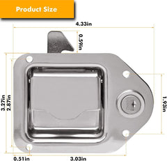 Newace zinc-alloy lock cylinder with two keys for convenient controlled access