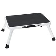 NEWBULIG front view showing sturdy metal frame and compact footprint for safe use