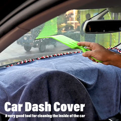 NEWISHTOOL absorbent demo with water beads showing spill protection
